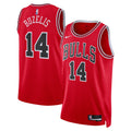 Chicago Bulls Nike Icon Swingman Jersey - Red - Matas Buzelis - Unisex
