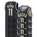 Milwaukee Bucks Jordan Brand Statement Edition Swingman Jersey - Hunter Green - Tyler Herro - Unisex