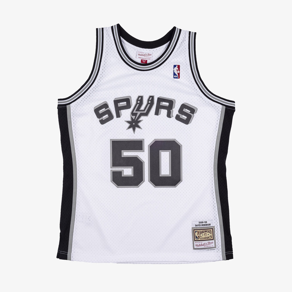San Antonio Spurs Mitchell & Ness David Robinson 1998 Swingman Authentic Jersey - White