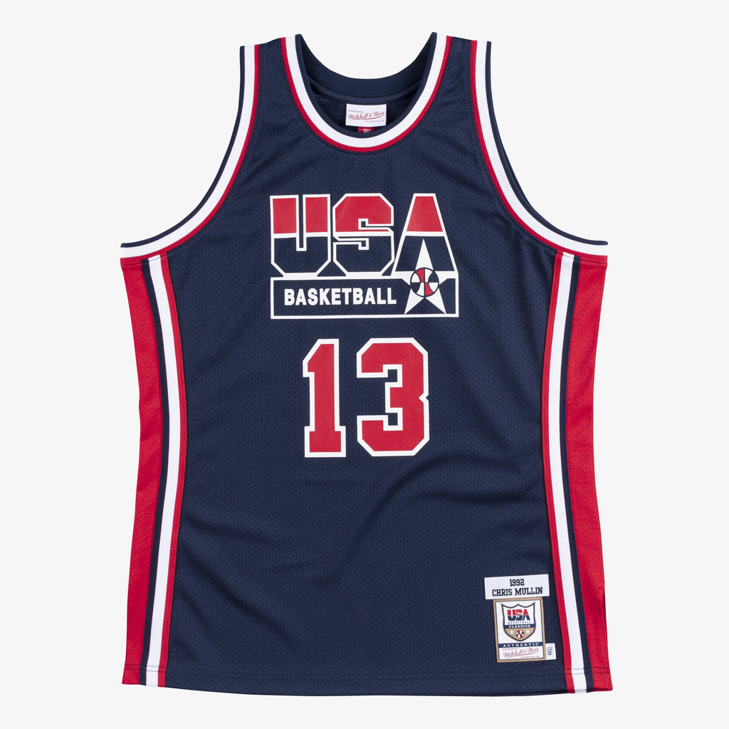 USA Basketball Mitchell & Ness Authentic Jersey Chris Mullin 1992
