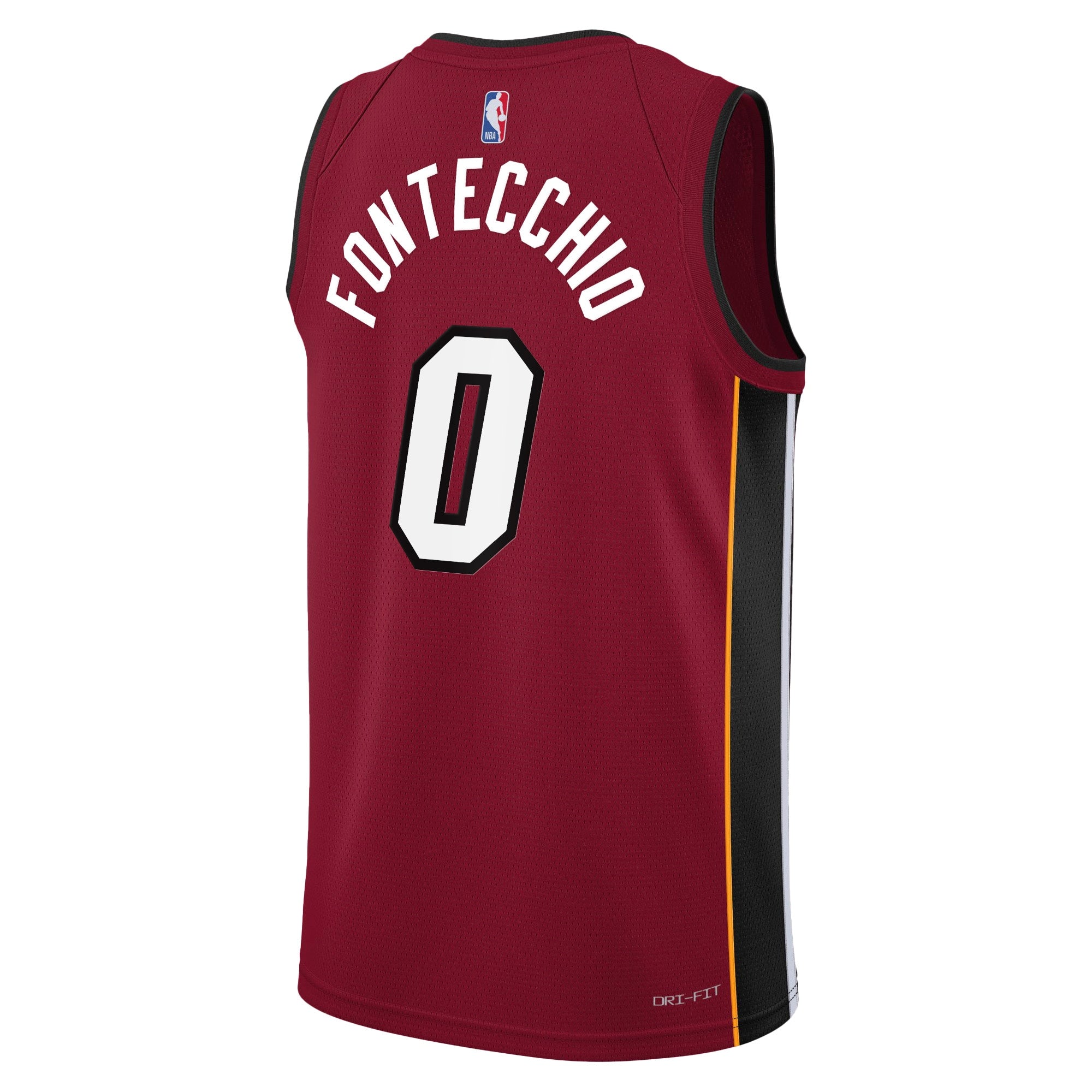 Miami Heat Jordan Brand Statement Edition Swingman Jersey - Red - Simone Fontecchio - Youth