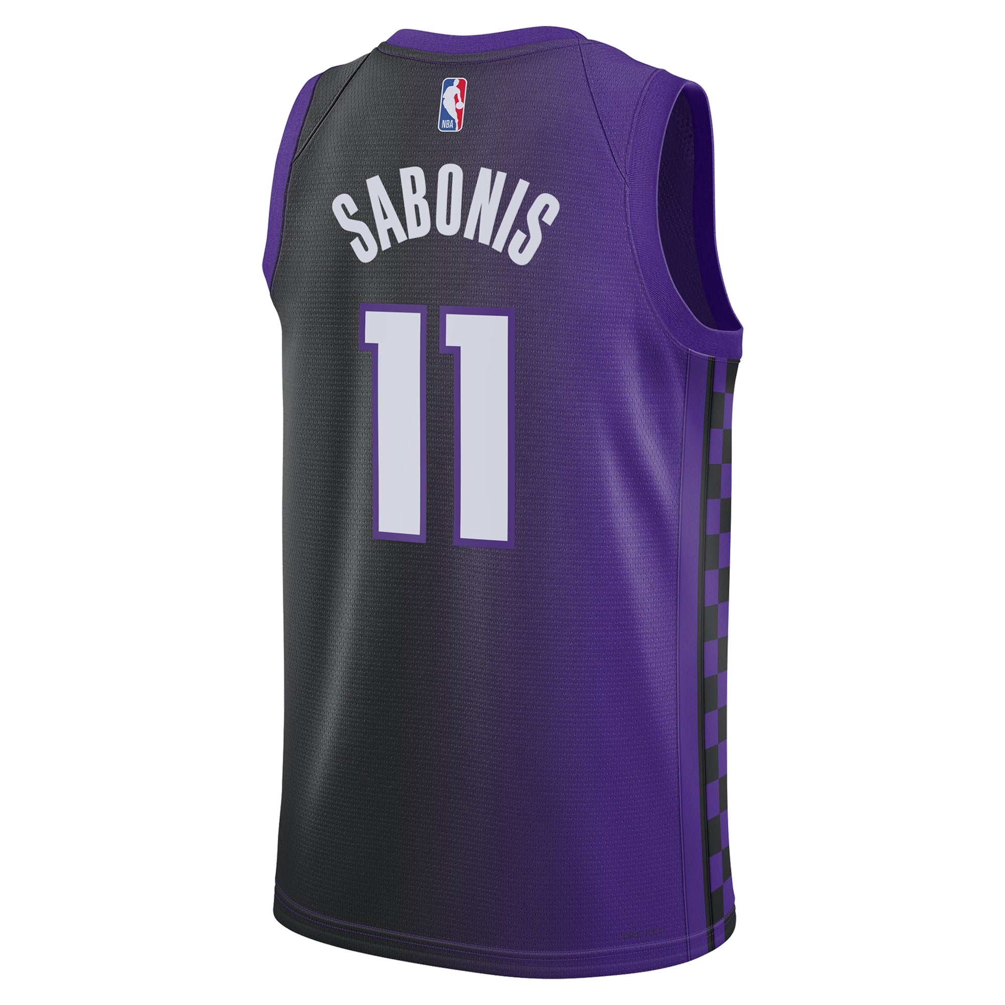 Sacramento Kings Jordan Brand Statement Edition Swingman Jersey - Purple - Domantas Sabonis - Unisex