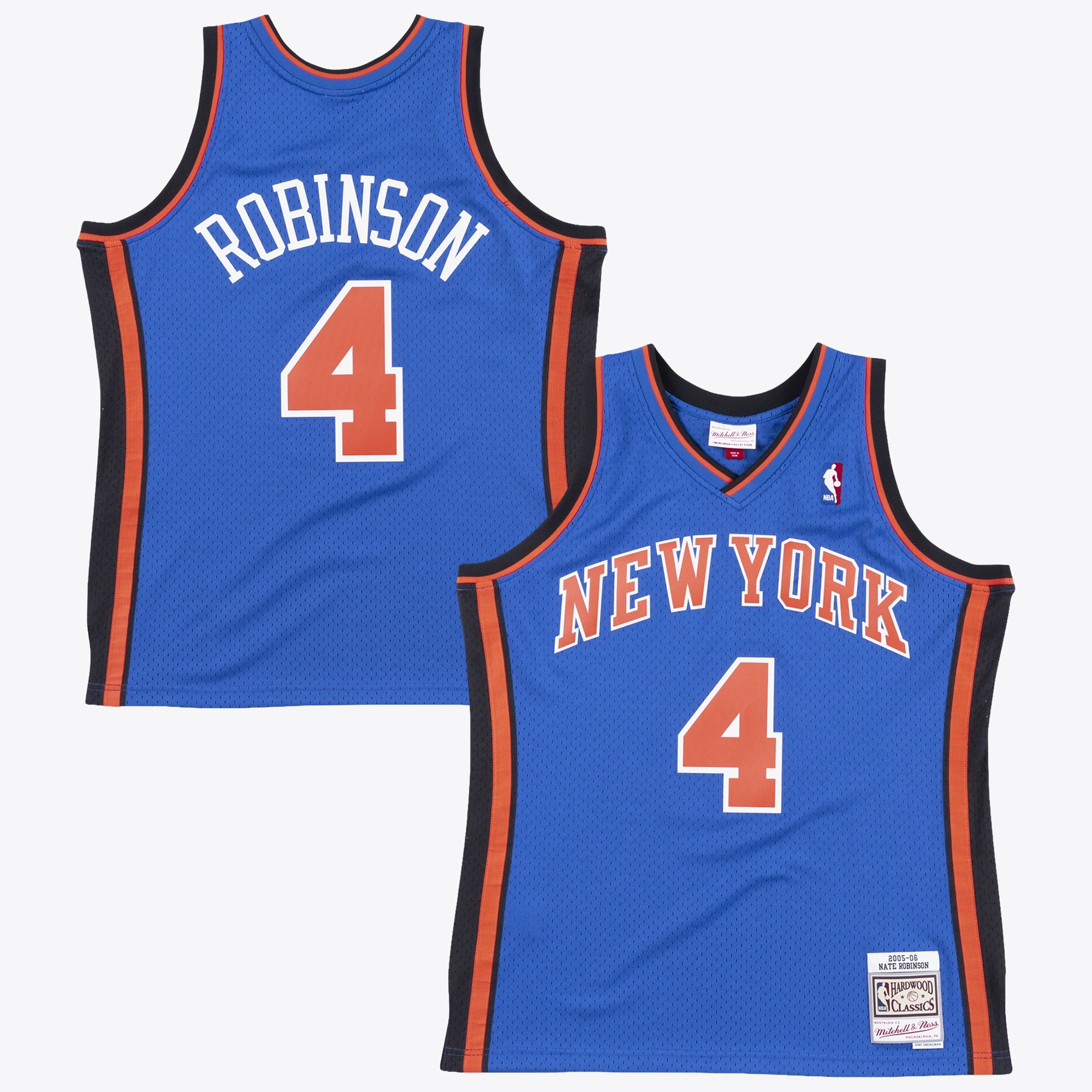 New York Knicks Mitchell & Ness Nate Robinson 2006 Swingman Authentic Jersey - Royal Blue