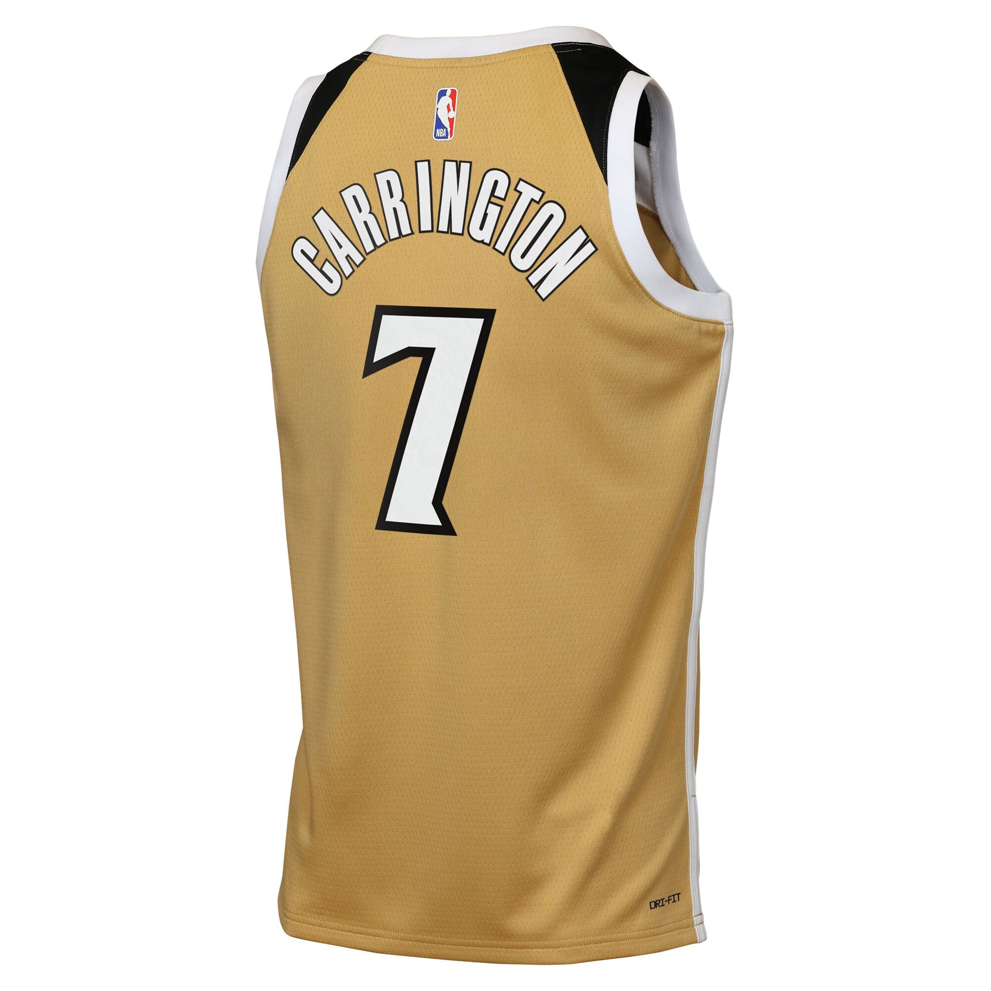 Washington Wizards Nike 2025/26 City Edition Swingman Jersey - Tan - Carlton Carrington - Youth