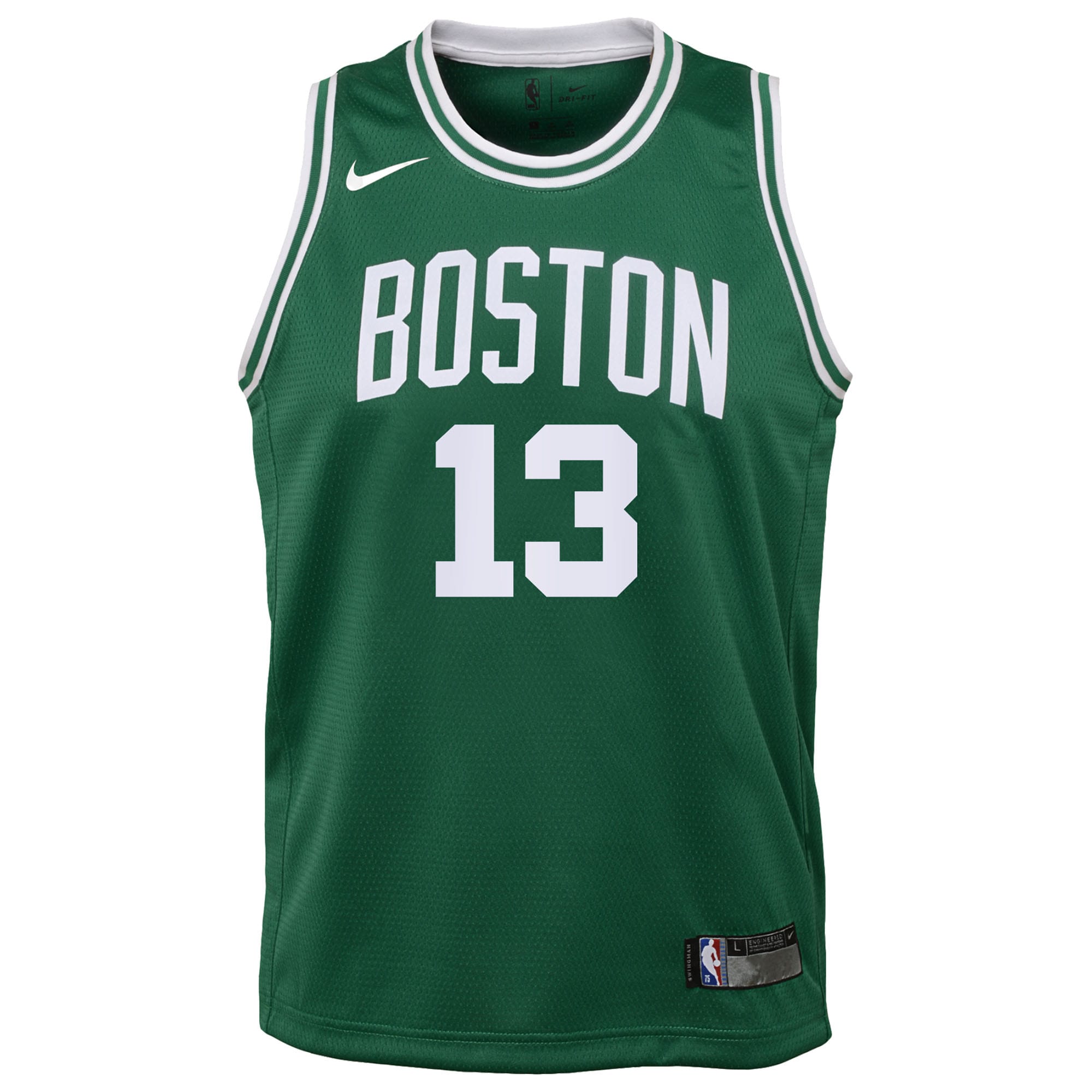 Boston Celtics Nike Replica Icon Edition Jersey - Kelly Green - Paul George - Kids