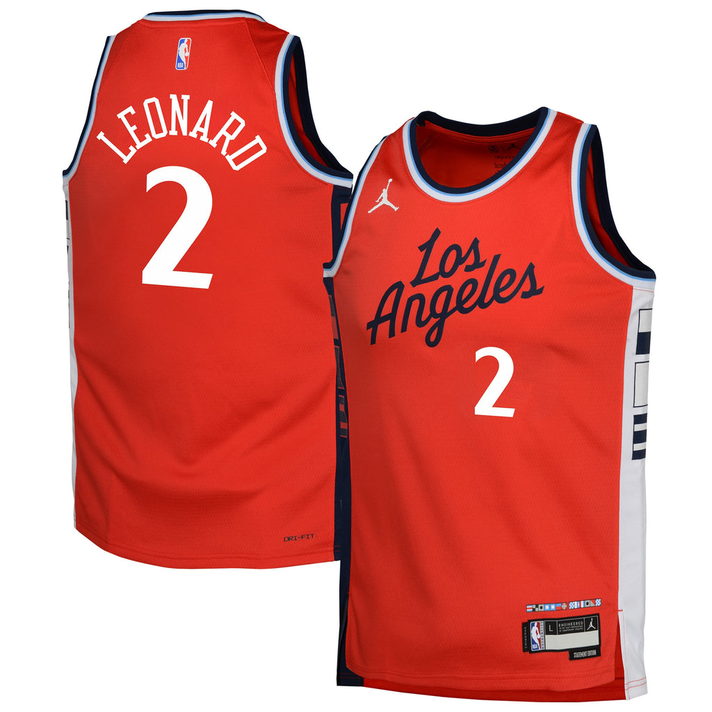 LA Clippers NBA Statement Jersey - Kawhi Leonard - Youth