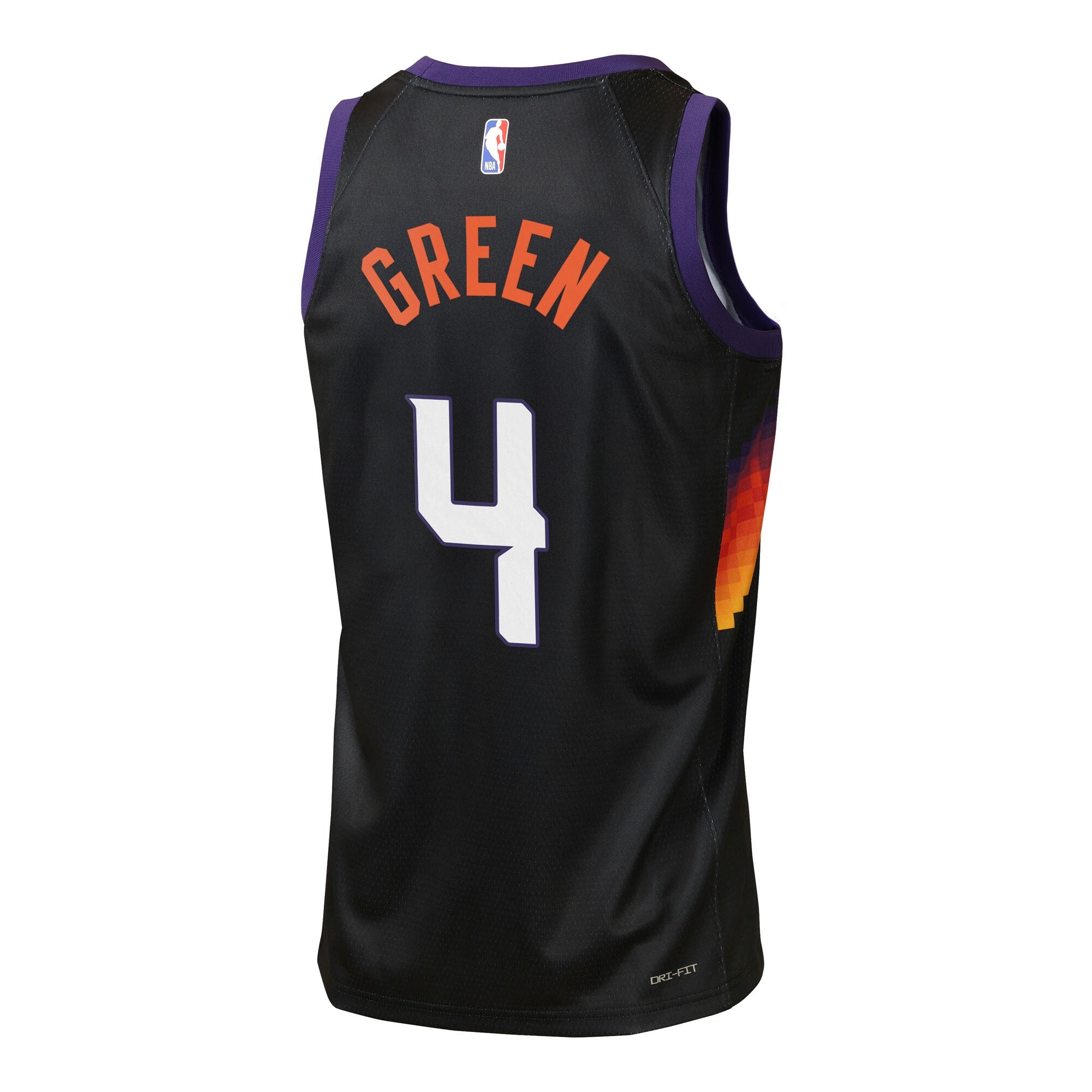 Phoenix Suns Nike 2025/26 City Edition Swingman Jersey - Black - Jalen Green - Youth
