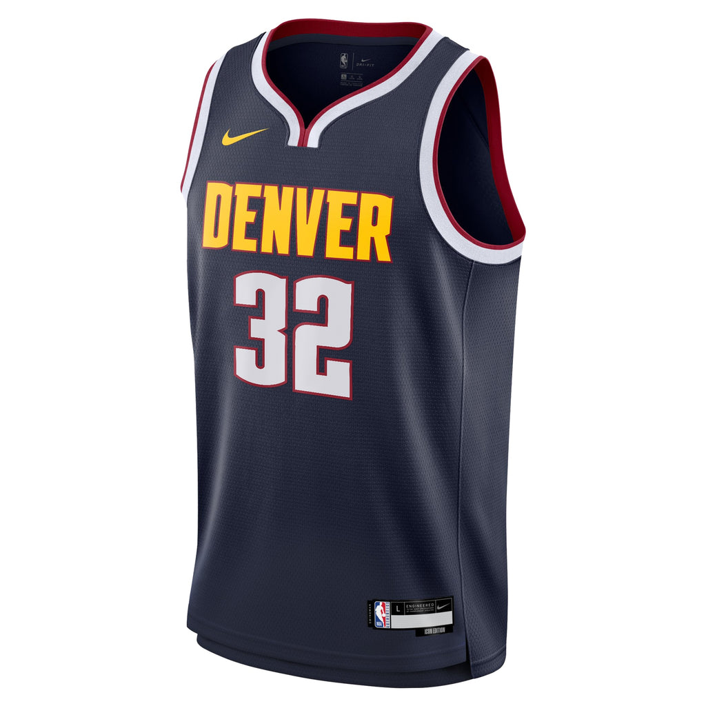 Denver Nuggets Nike Icon Swingman Jersey - Navy - Aaron Gordon - Youth