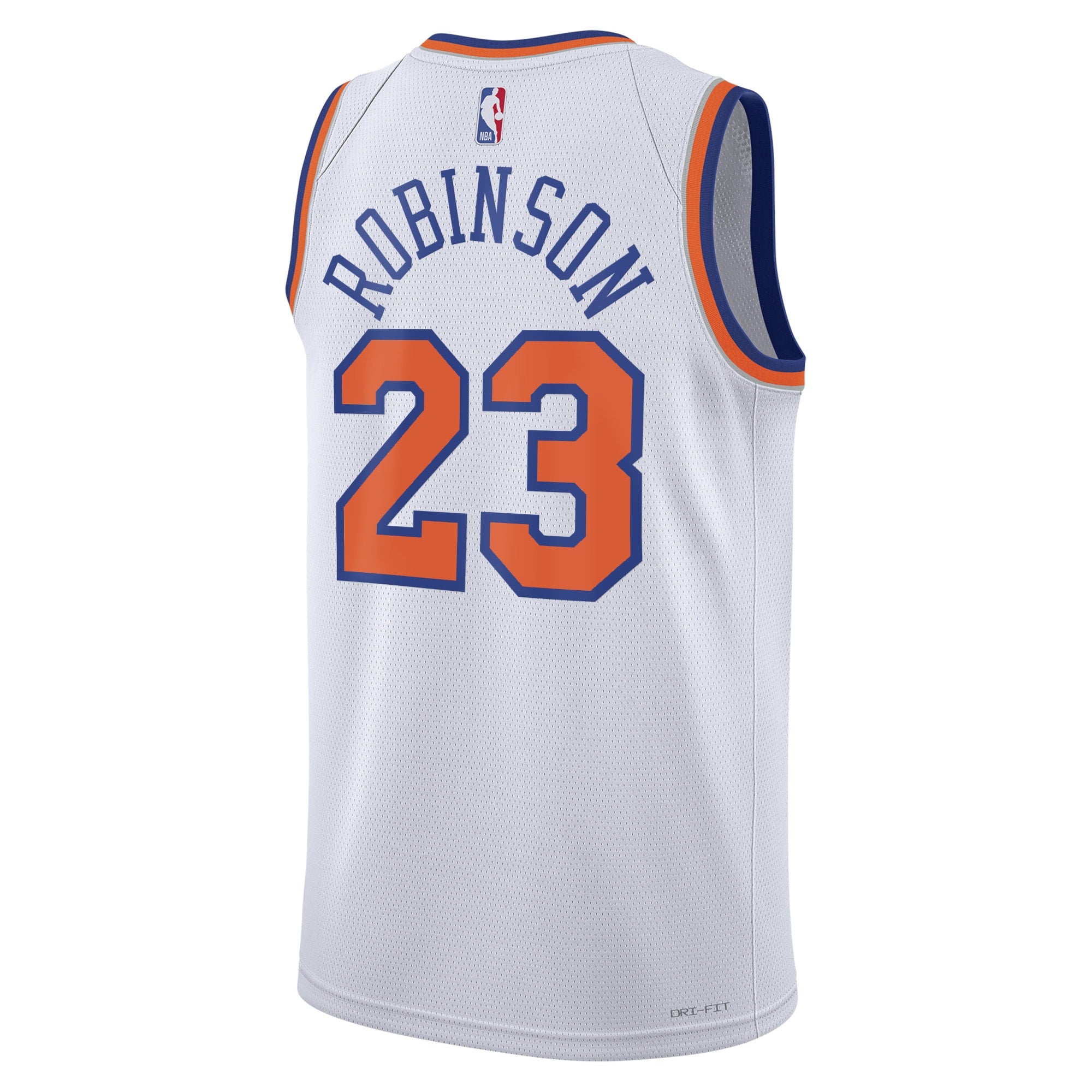 New York Knicks Nike Association Edition Swingman Jersey - White - Mitchell Robinson - Unisex