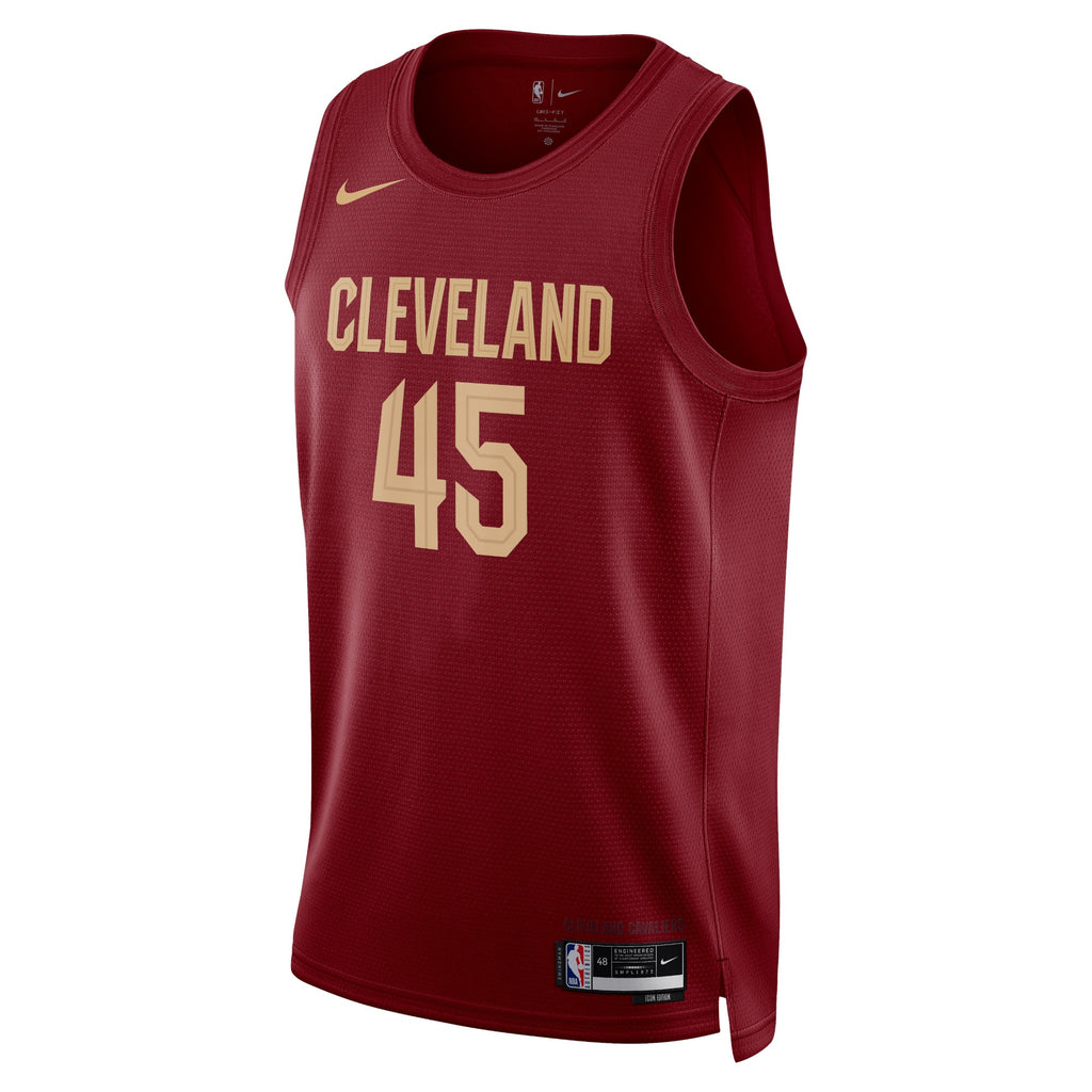 Cleveland Cavaliers Nike Icon Edition Swingman Jersey - Maroon - Donovan Mitchell - Unisex