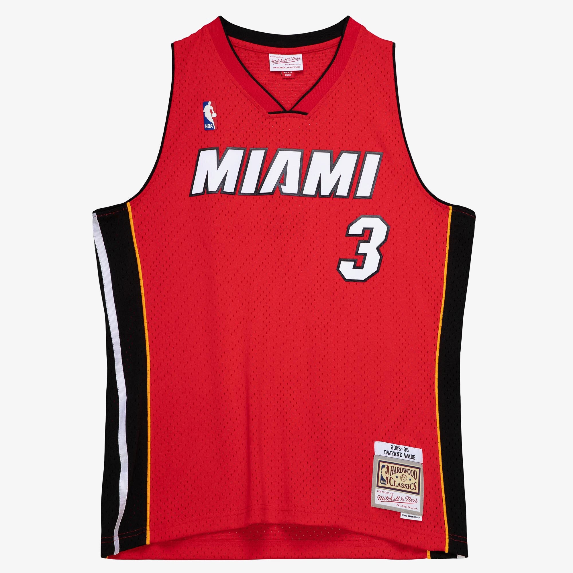 Miami Heat Mitchell & Ness Swingman Jersey Alternate Dwayne Wade 2005-06