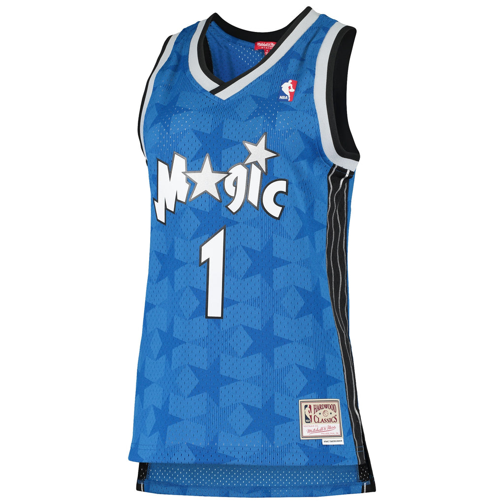Women's Mitchell & Ness Tracy McGrady Blue Orlando Magic 2000-01 Hardwood Classics Swingman Jersey