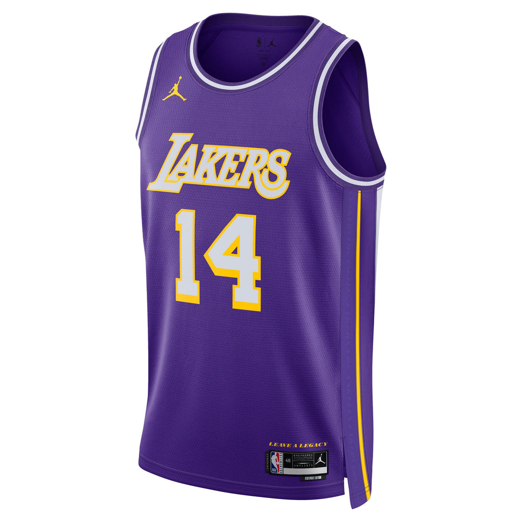 Los Angeles Lakers Jordan Brand Statement Edition Jersey - Purple - Walker Kessler - Unisex