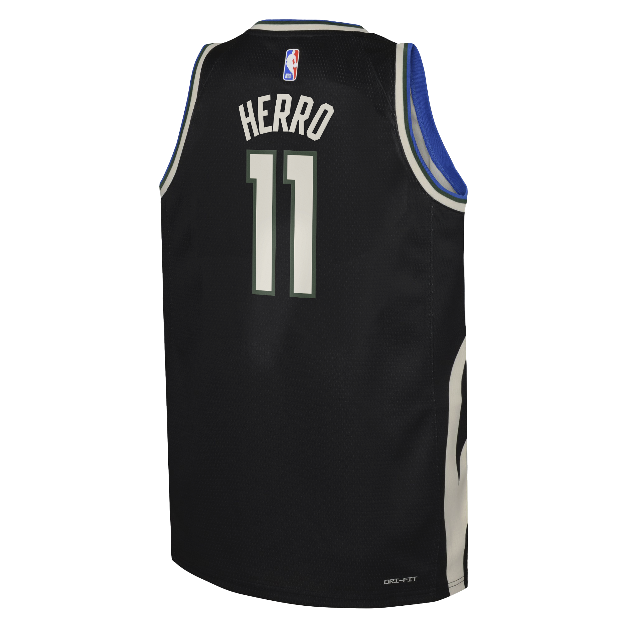 Milwaukee Bucks Jordan Brand Statement Edition Swingman Jersey - Hunter Green - Tyler Herro - Youth