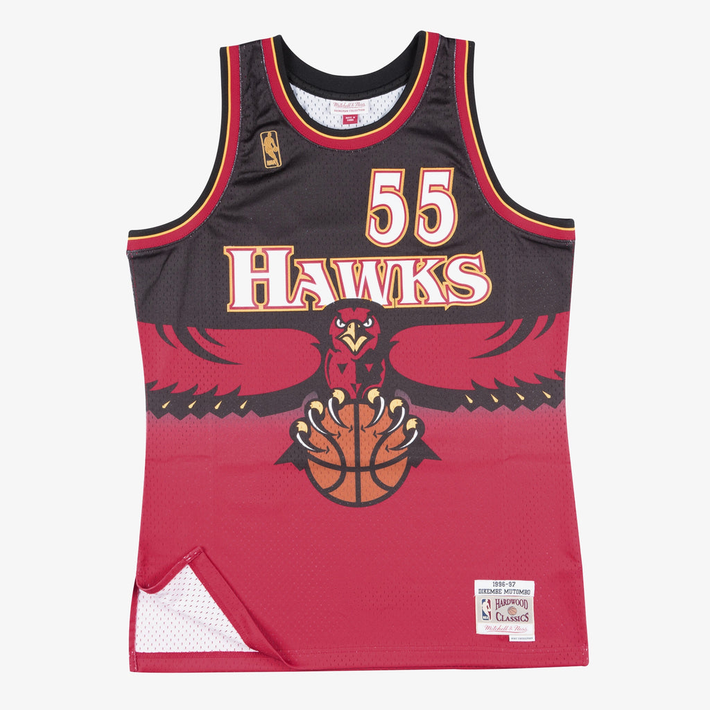 Atlanta Hawks Mitchell & Ness Swingman Jersey Dikembe Mutombo 1996-97