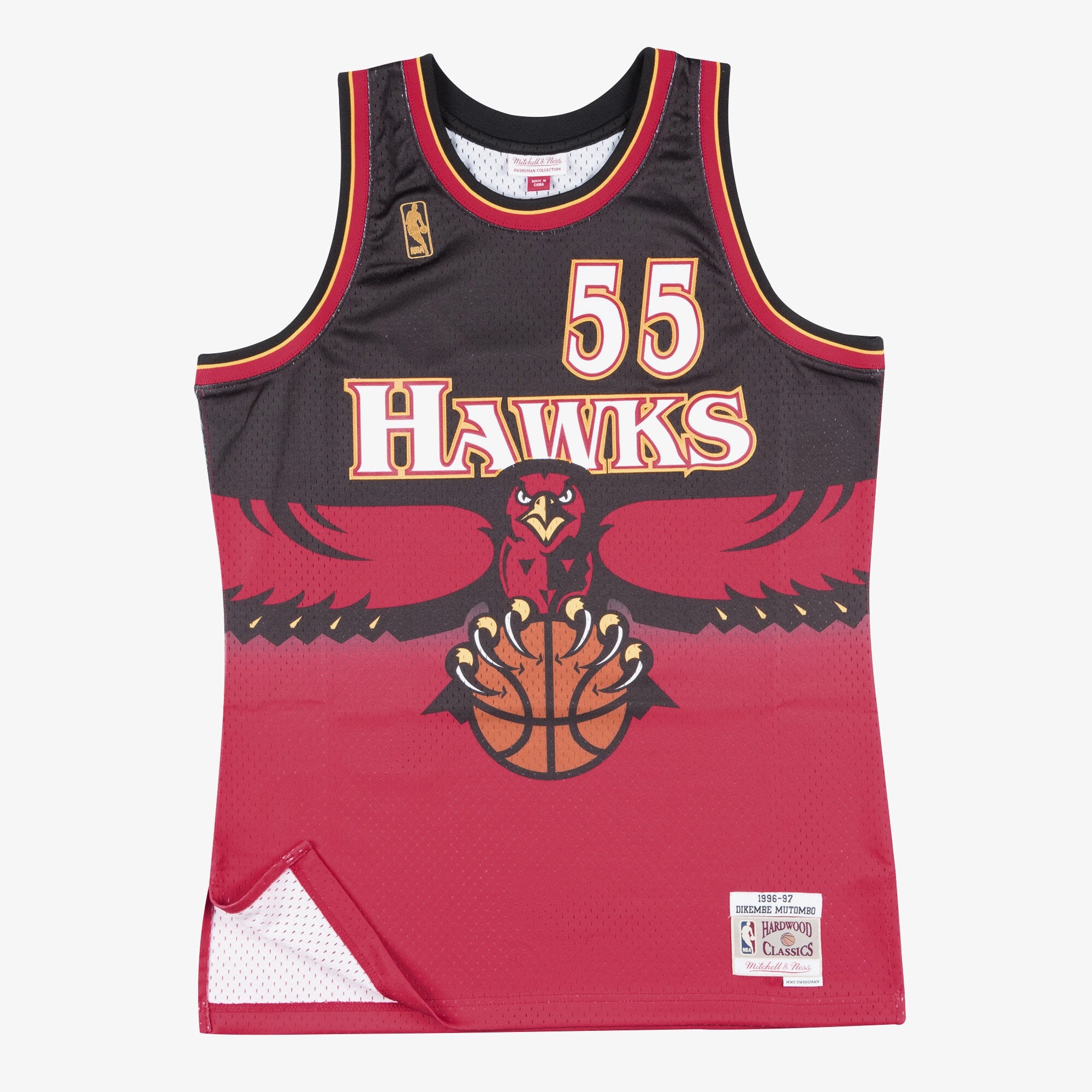 Atlanta Hawks Mitchell & Ness Swingman Jersey Dikembe Mutombo 1996-97