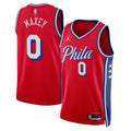 Philadelphia 76ers Jordan Statement Edition Swingman Jersey - Red - Tyrese Maxey - Unisex
