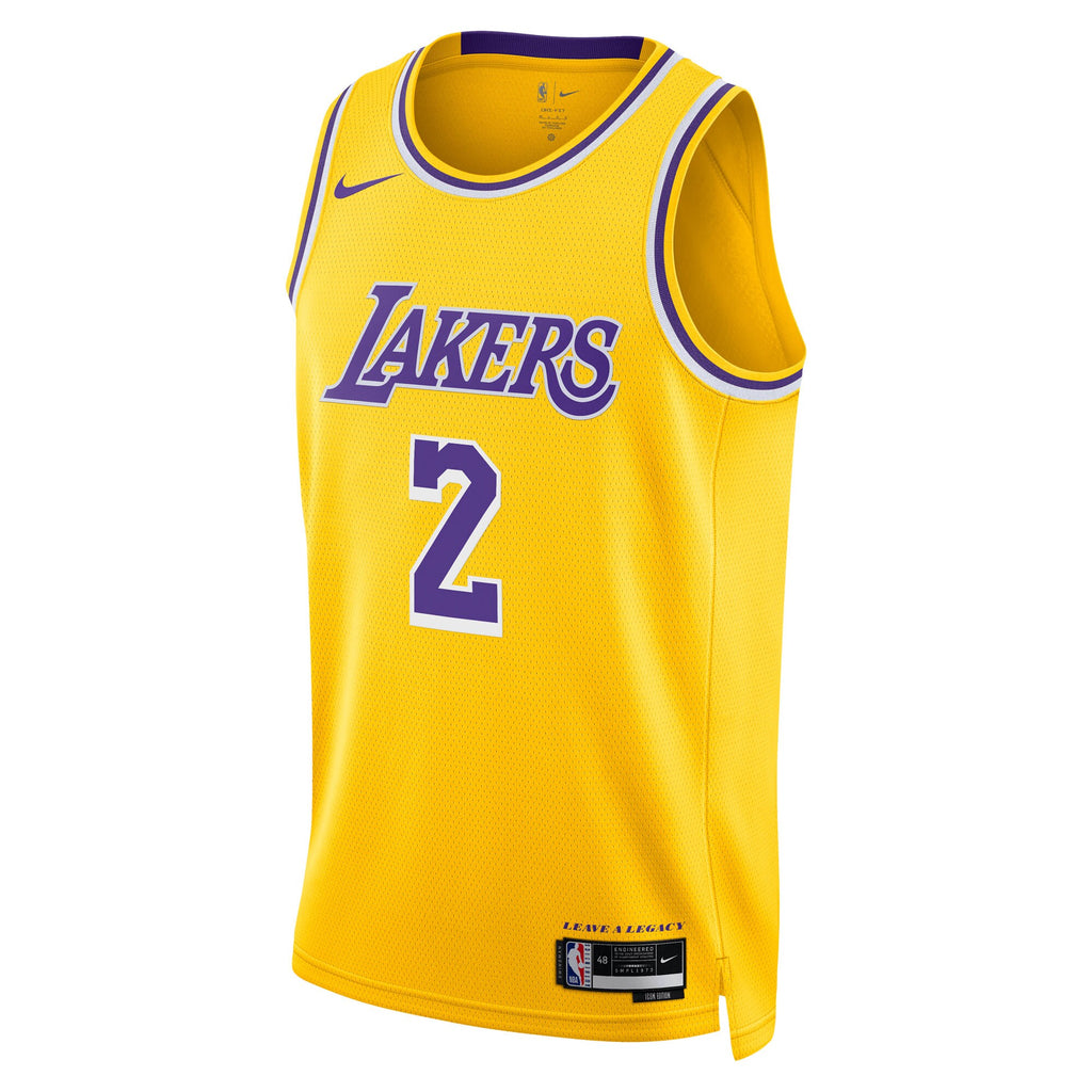 Los Angeles Lakers Nike Icon Edition Swingman Jersey - Gold - Jarred Vanderbilt - Youth