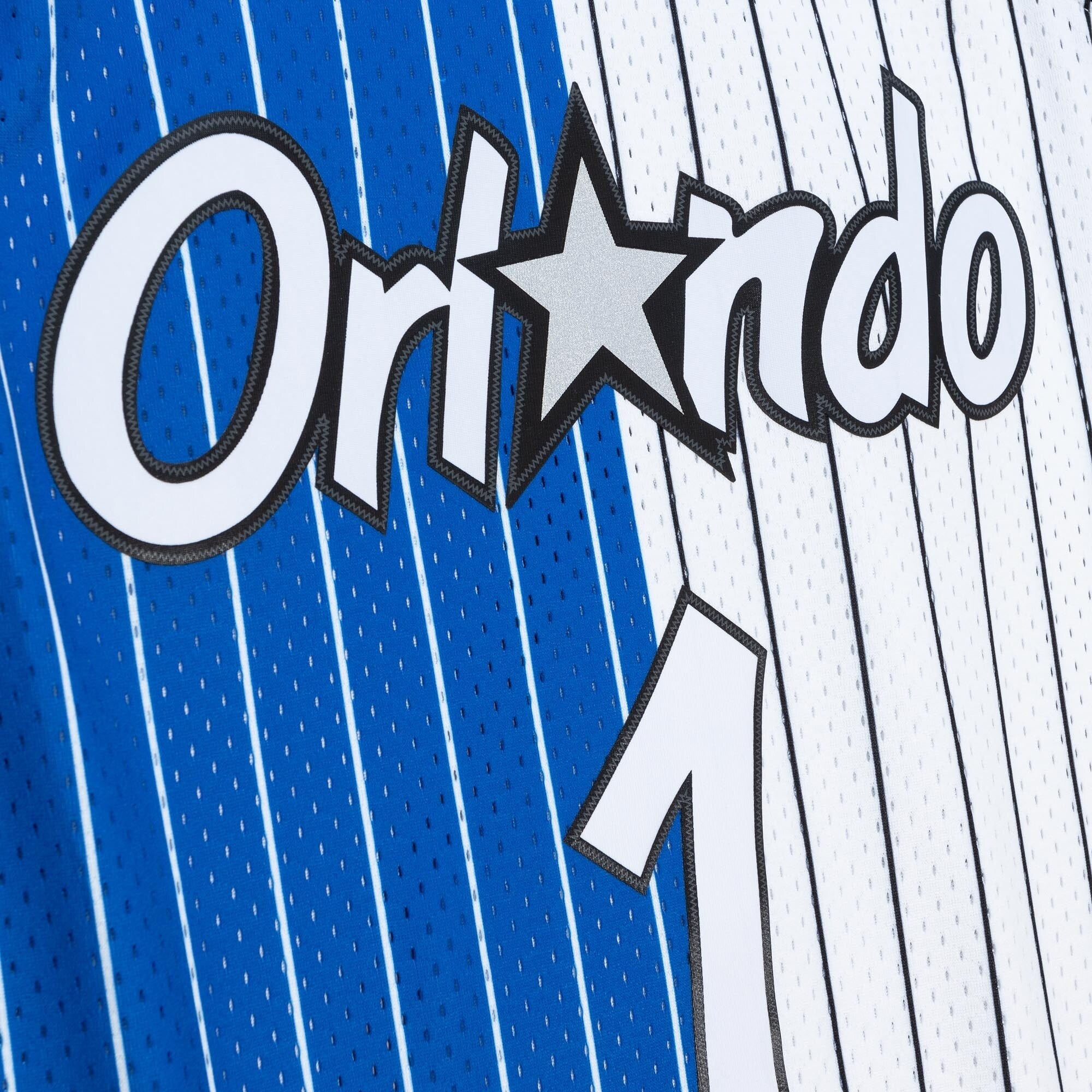 Orlando Magic Mitchell & Ness Anfernee Hardaway 1994 Split Swingman Jersey - Blue/White