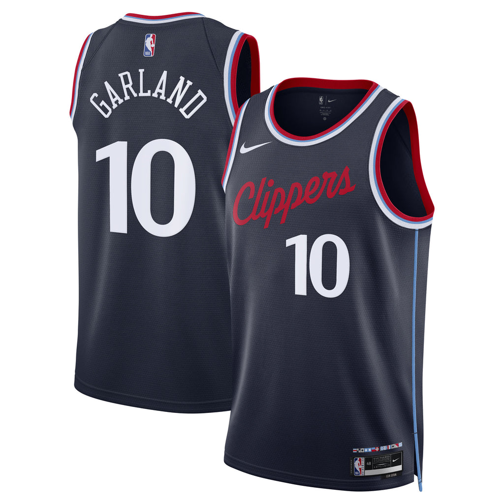 Los Angeles Clippers Nike Icon Edition Swingman Jersey - Navy - Darius Garland - Youth