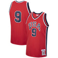 USA 1984 Michael Jordan USA Basketball Authentic Alternate Jersey By Mitchell & Ness - Red - Mens