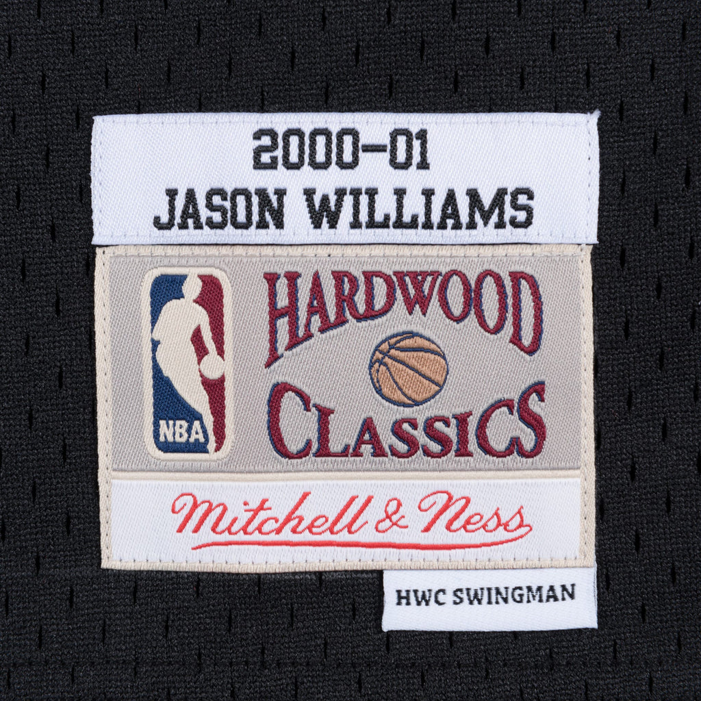 Sacramento Kings Mitchell & Ness Swingman Jersey Road Jason Williams 2000-01