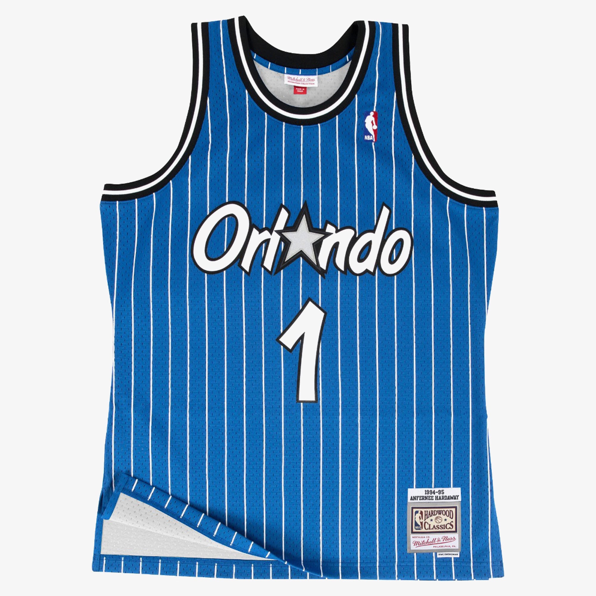 Orlando Magic Mitchell & Ness Swingman Jersey Road Anfernee Hardaway 1994-95