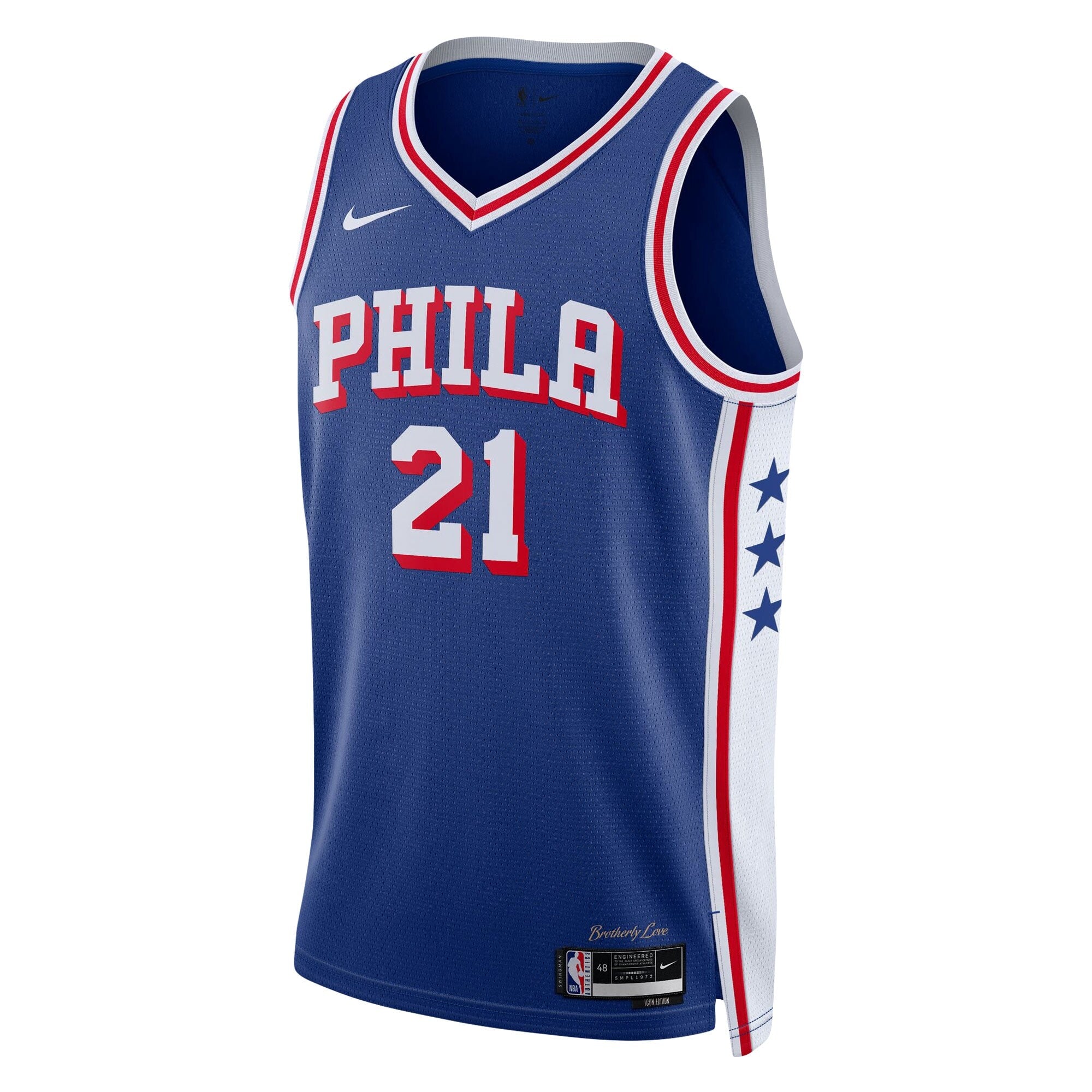 Philadelphia 76ers Nike  Icon Edition Swingman Jersey - Joel Embiid - Unisex