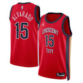 New Orleans Pelicans Jordan Brand Statement Edition Swingman Jersey - Red - Jose Alvarado - Unisex