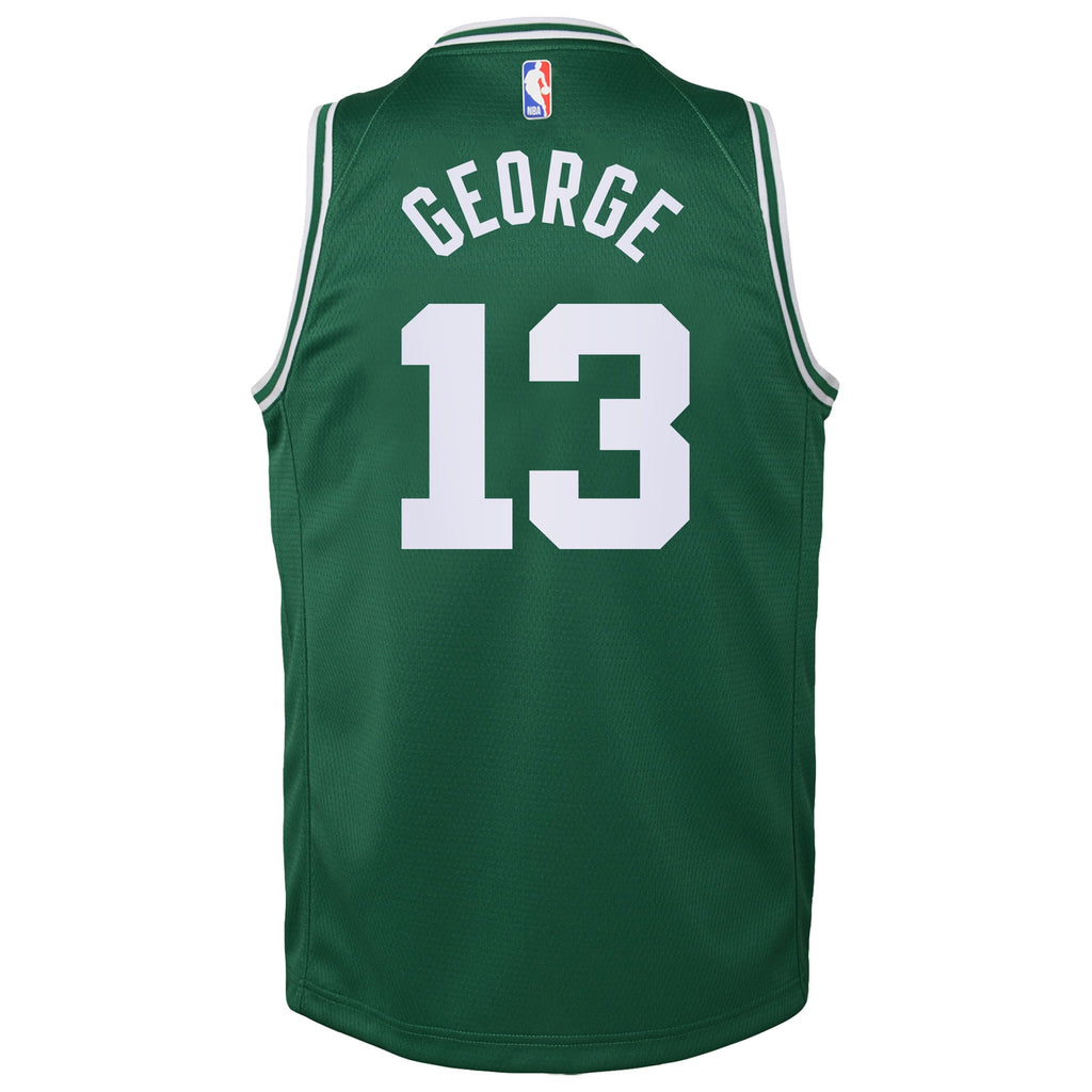 Boston Celtics Nike Icon Edition Swingman Jersey - Kelly Green - Paul George - Youth