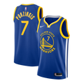 Golden State Warriors Nike Icon Edition Swingman Jersey - Royal - Kristaps Porziņģis - Youth
