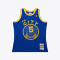 Golden State Warriors Mitchell & Ness Swingman Jersey 2004 Baron Davis