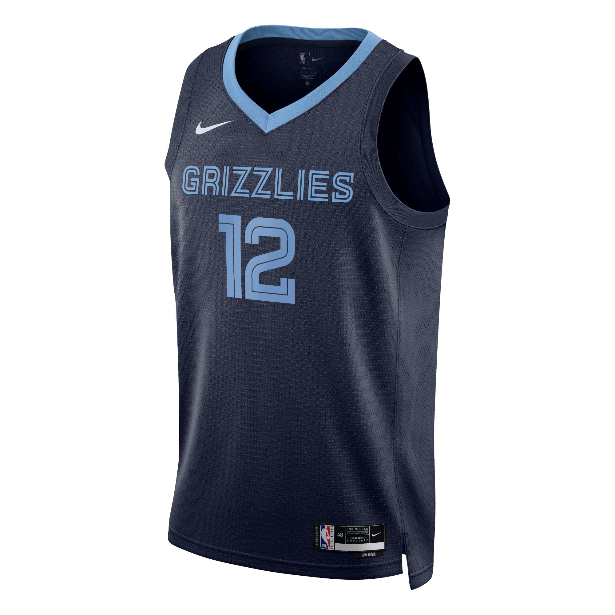 Memphis Grizzlies Nike Icon Edition Swingman Jersey - Ja Morant  - Unisex