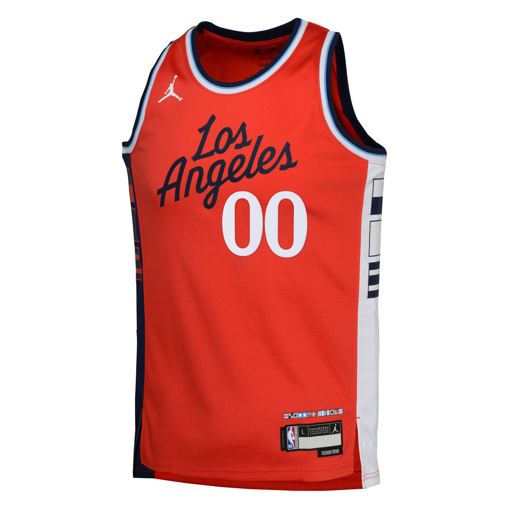 Los Angeles Clippers Nike Jordan Statement Jersey - Youth