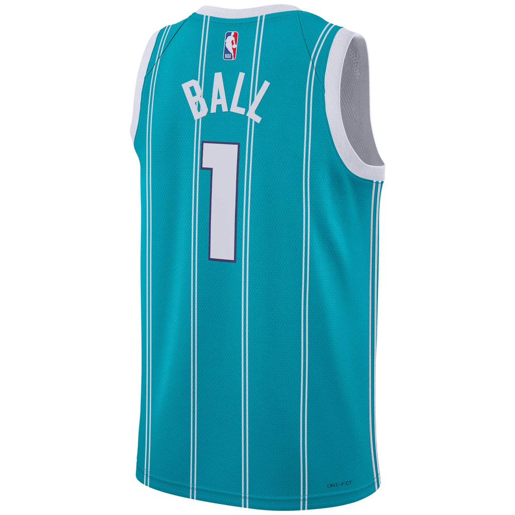 Charlotte Hornets Jordan Icon Swingman Jersey - Lamelo Ball - Mens