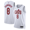 Cleveland Cavaliers Nike Association Edition Swingman Jersey - White - Dennis Schröder - Unisex
