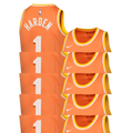 Nike Cleveland Cavaliers 2025/26 City Edition Swingman Jersey - Orange - James Harden - Youth