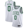 Boston Celtics Nike Association Edition Swingman Jersey - White - Jayson Tatum - Youth