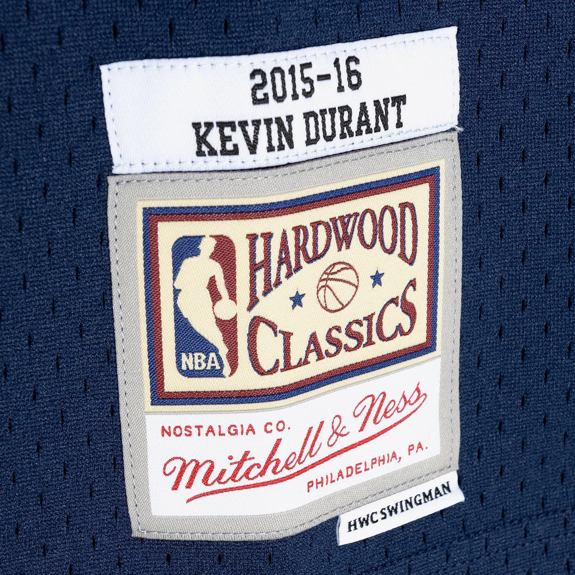 Oklahoma City Thunder Mitchell & Ness Alternate Jersey - Mens