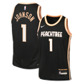 Nike Atlanta Hawks 2025/26 Nike City Edition Swingman Jersey - Black - Jalen Johnson - Youth