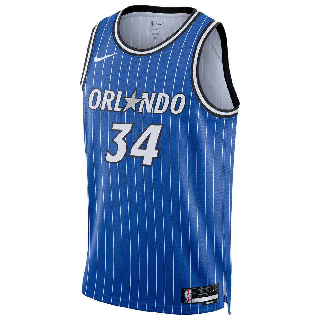 Orlando Magic Nike Replica Icon Edition Swingman Jersey - Blue - Wendell Carter Jr. - Unisex