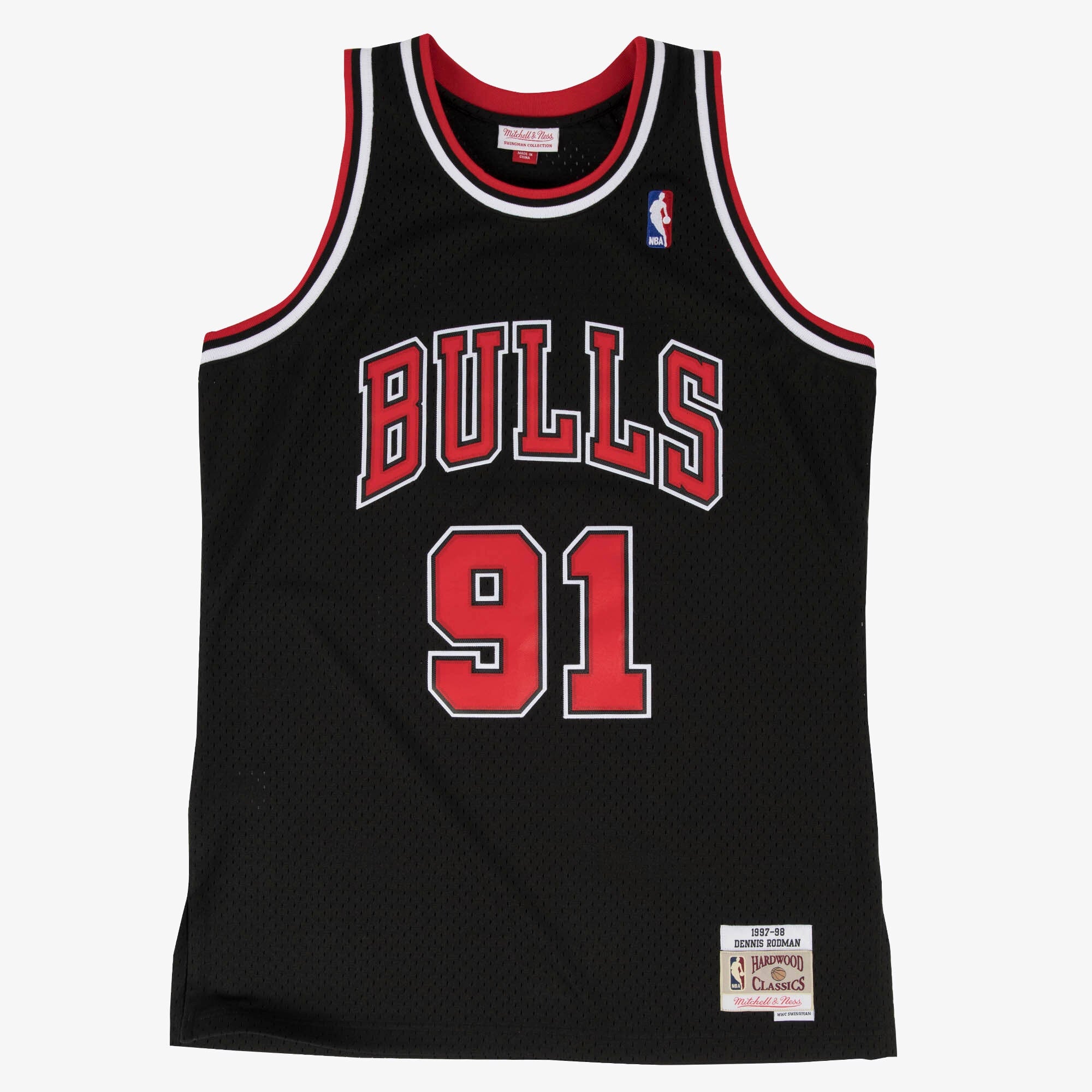 Chicago Bulls Mitchell & Ness Swingman Jersey Alternate Dennis Rodman 1997