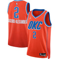 Oklahoma City Thunder Nike Replica Statement Swingman Jersey - Shai Gilgeous-Alexander - Unisex