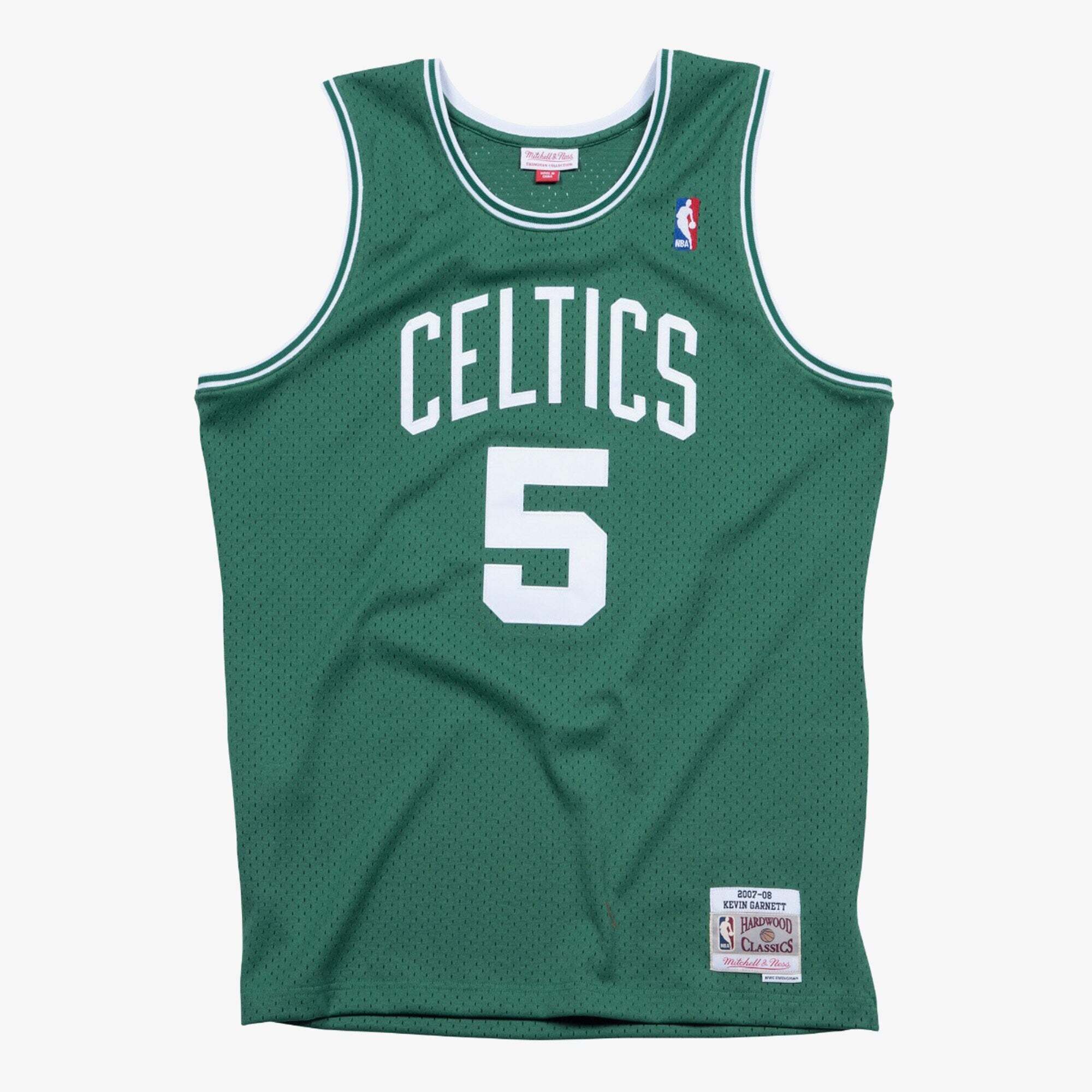 Boston Celtics Mitchell & Ness Swingman Jersey Road Kevin Garnett 2007-08