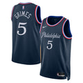 Philadelphia 76ers Nike 2025/26 City Edition Swingman Jersey - Navy - Quentin Grimes - Unisex