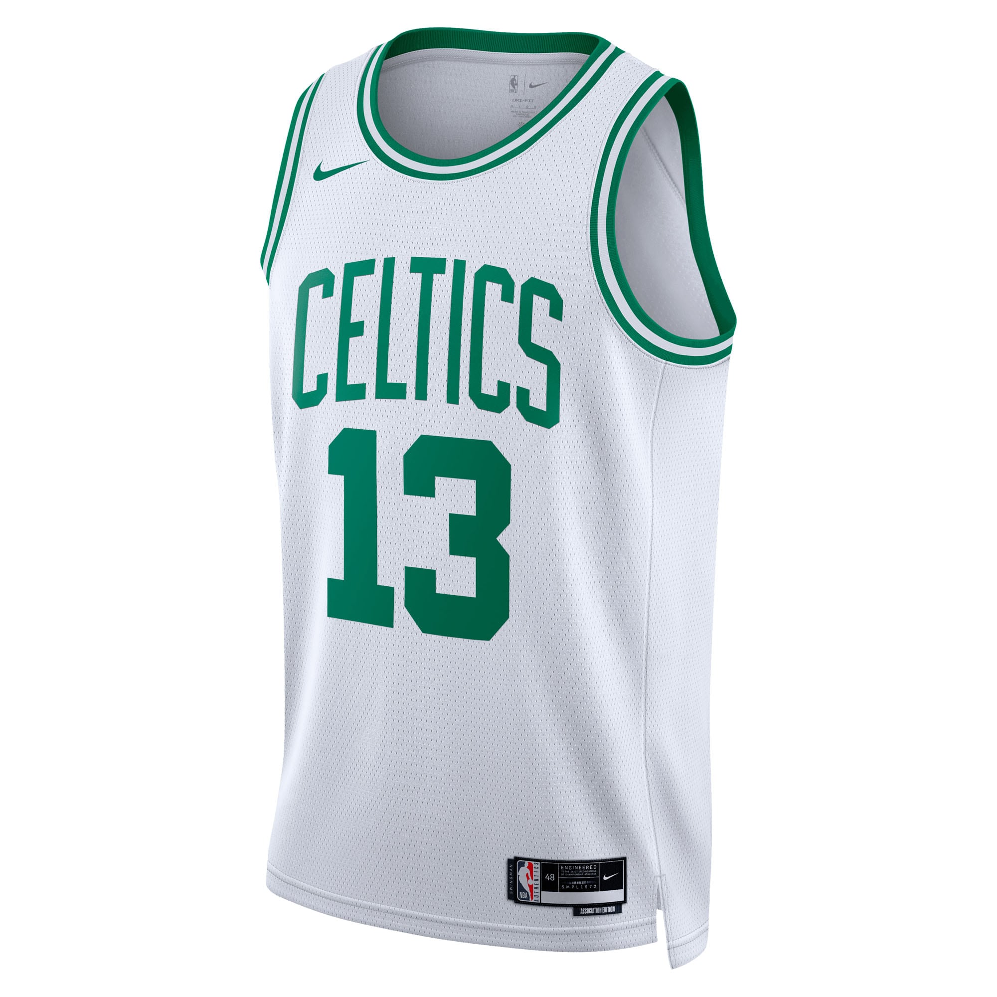 Boston Celtics Nike Association Edition Swingman Jersey - White - Paul George - Unisex