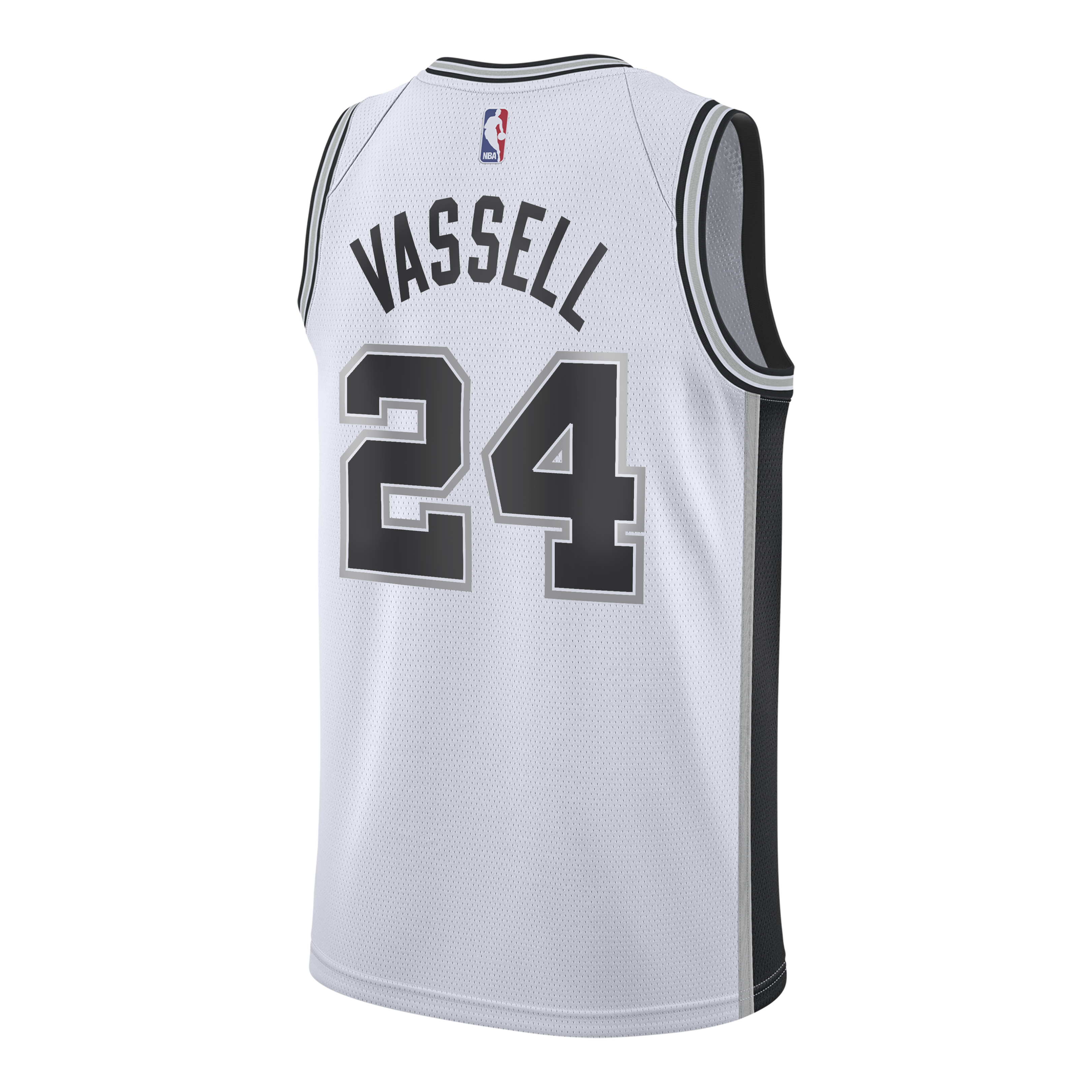 San Antonio Spurs Nike Association Edition Swingman Jersey – White - Devin Vassell - Youth