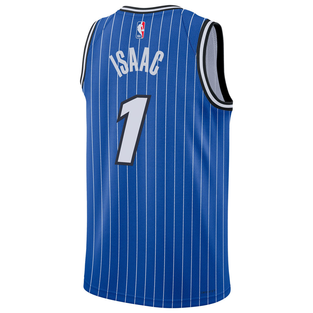 Orlando Magic Nike Replica Icon Edition Swingman Jersey - Blue - Jonathan Isaac - Unisex