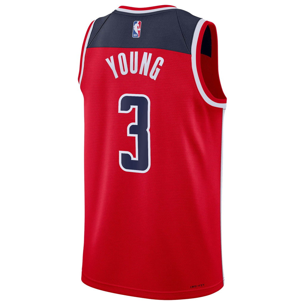 Washington Wizards Nike Icon Edition Swingman Jersey - Red - Trae Young - Youth