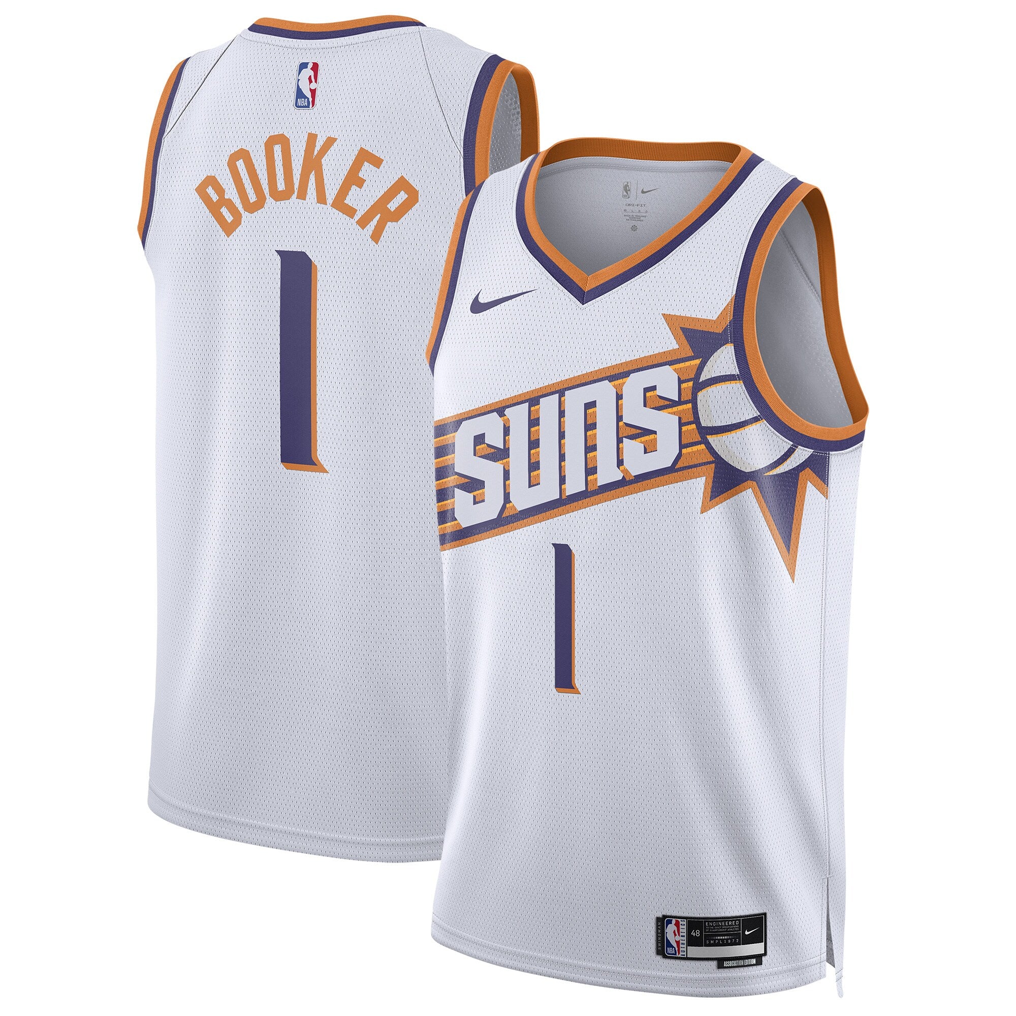 Phoenix Suns NBA Association Swingman Jersey - Devin Booker